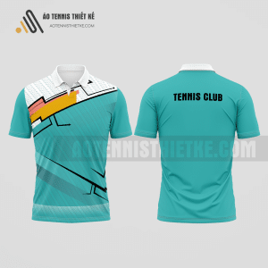 Mẫu đồng phục tennis câu lạc bộ Nậm Nhùn màu xanh lơ thiết kế sáng tạo ATNTK663