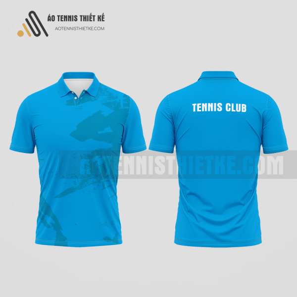 Mẫu đồng phục tennis câu lạc bộ Nhơn Trạch màu da trời thiết kế nam ATNTK689
