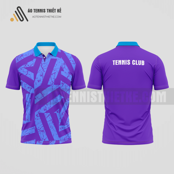 Mẫu đồng phục tennis câu lạc bộ Phan Rang màu tím thiết kế tiết kiệm ATNTK704