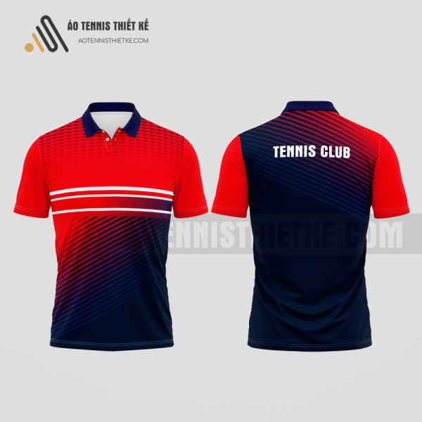 Mẫu đồng phục tennis câu lạc bộ Phúc Yên màu đỏ thiết kế mới mẻ ATNTK734