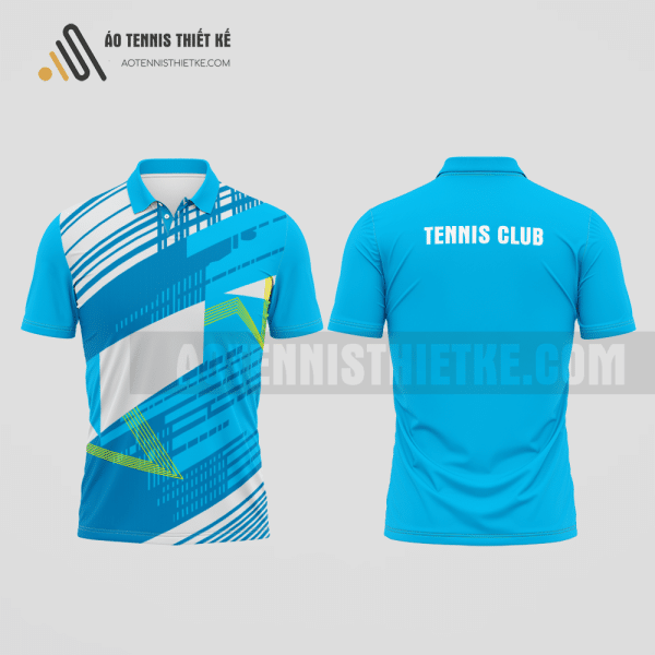 Mẫu đồng phục tennis câu lạc bộ Quảng Trị màu xanh da trời thiết kế cá nhân ATNTK749