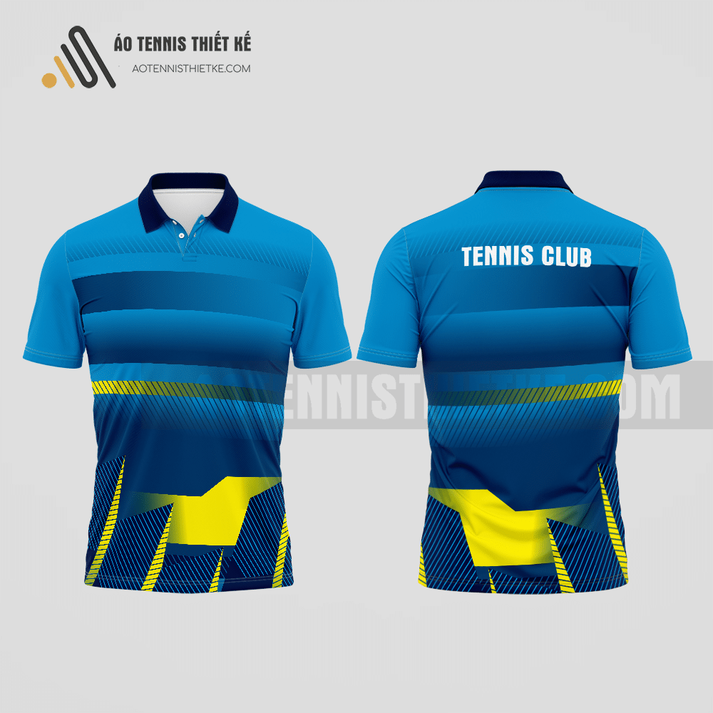 Mẫu đồng phục tennis câu lạc bộ Quế Sơn màu tím than thiết kế cao cấp ATNTK753
