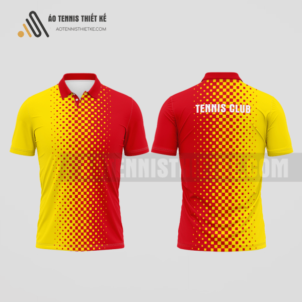 Mẫu đồng phục tennis câu lạc bộ Tân Châu màu đỏ thiết kế đẳng cấp ATNTK798