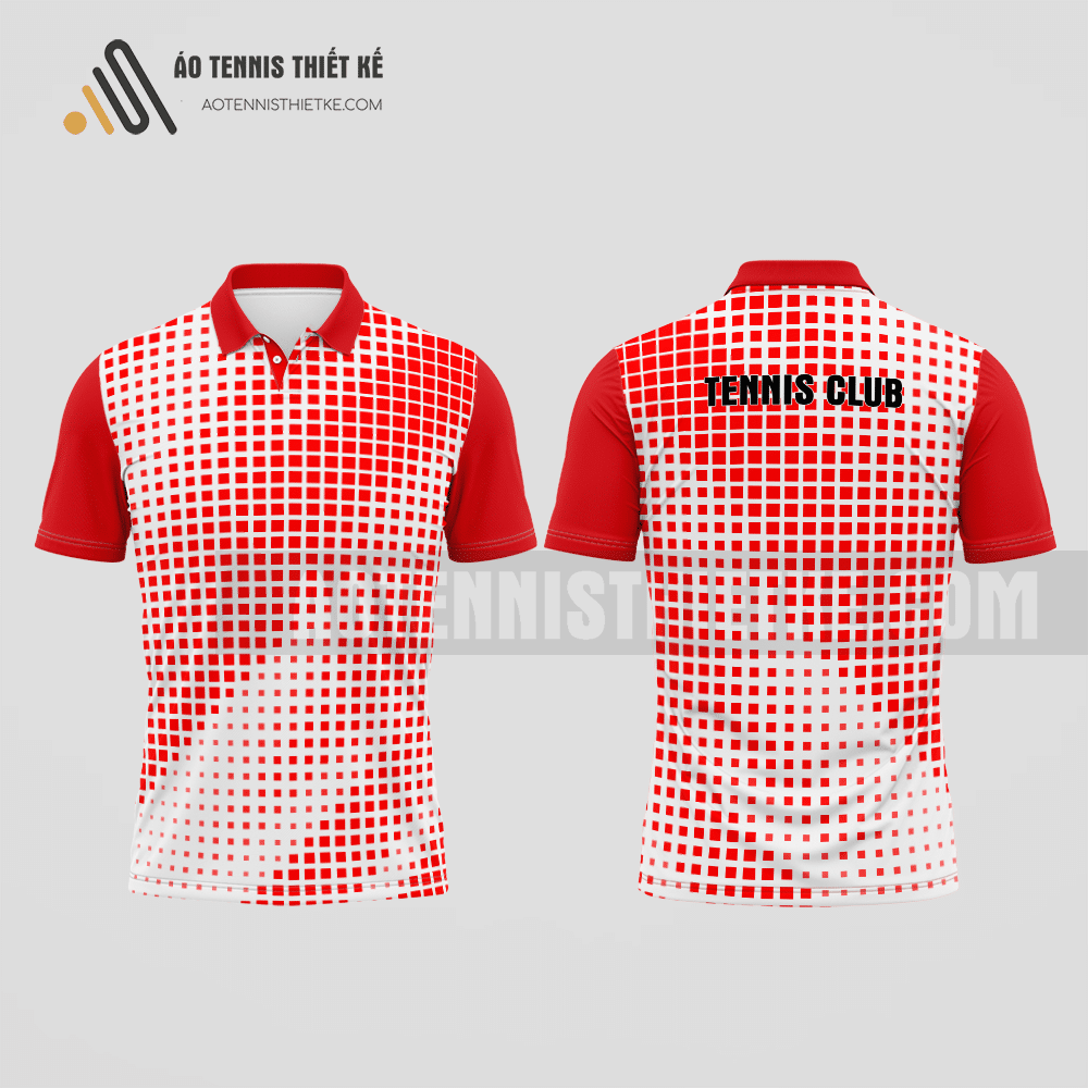 Mẫu đồng phục tennis câu lạc bộ Tân Yên màu đỏ thiết kế đẹp ATNTK813
