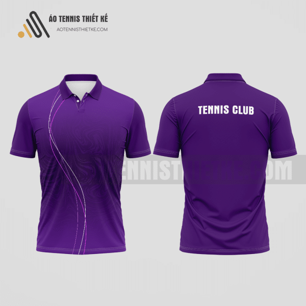 Mẫu đồng phục tennis câu lạc bộ Thăng Bình màu tím thiết kế nữ ATNTK974