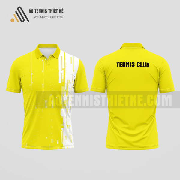 Mẫu đồng phục tennis câu lạc bộ Tri Tôn màu vàng thiết kế đa dạng ATNTK884