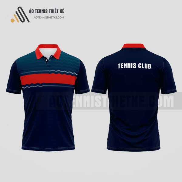 Mẫu đồng phục tennis câu lạc bộ Vương Anh màu tím than thiết kế xu hướng ATNTK586