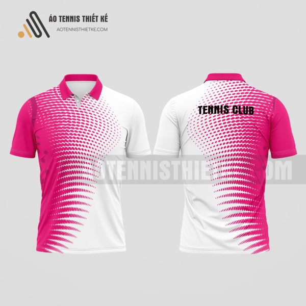 Mẫu đồng phục tennis câu lạc bộ Ý Yên màu hồng thiết kế độc đáo ATNTK948