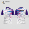 Mẫu đồng phục tennis câu lạc bộ Yên Thế màu tím thiết kế thời trang ATNTK963