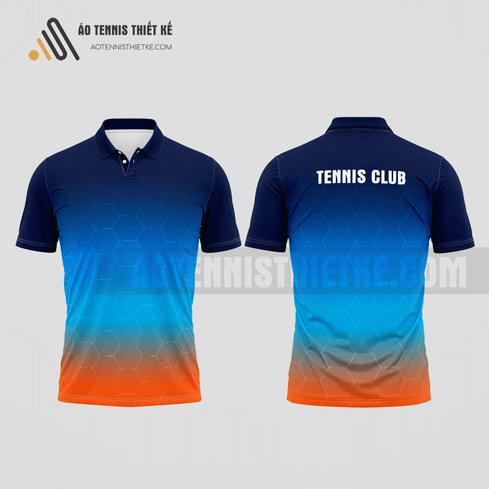 Mẫu quần áo đánh tennis câu lạc bộ Lạc Thủy màu tím than thiết kế cao cấp ATNTK591
