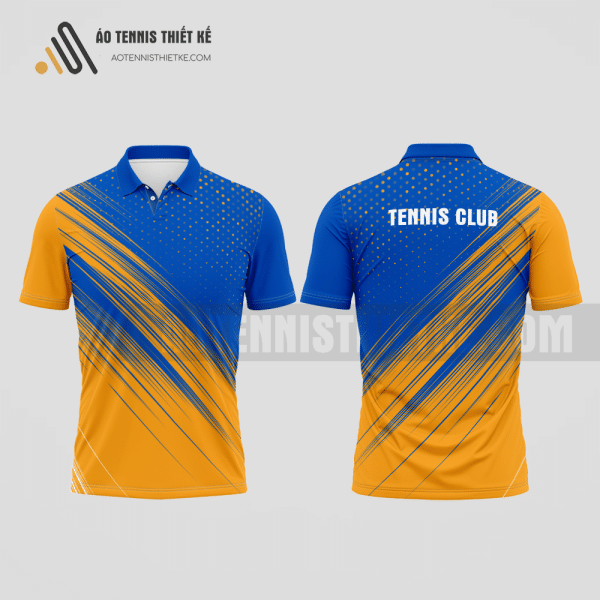 Mẫu quần áo đánh tennis câu lạc bộ Nam Từ Liêm màu cam thiết kế tiên tiến ATNTK668