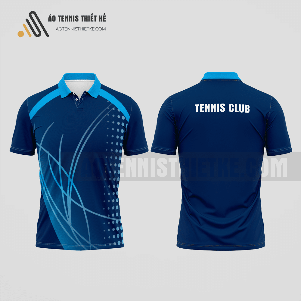 Mẫu quần áo đánh tennis câu lạc bộ Phú Thiện màu tím than thiết kế tốt nhất ATNTK728