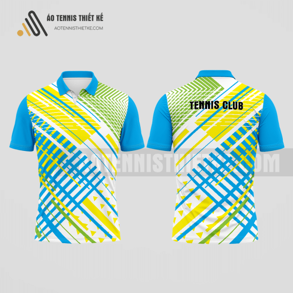 Mẫu quần áo đánh tennis câu lạc bộ Thạch Thất màu da trời thiết kế cao cấp ATNTK968