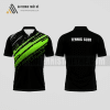 Mẫu quần áo đánh tennis câu lạc bộ Thanh Miện màu đen thiết kế tiện ích ATNTK983