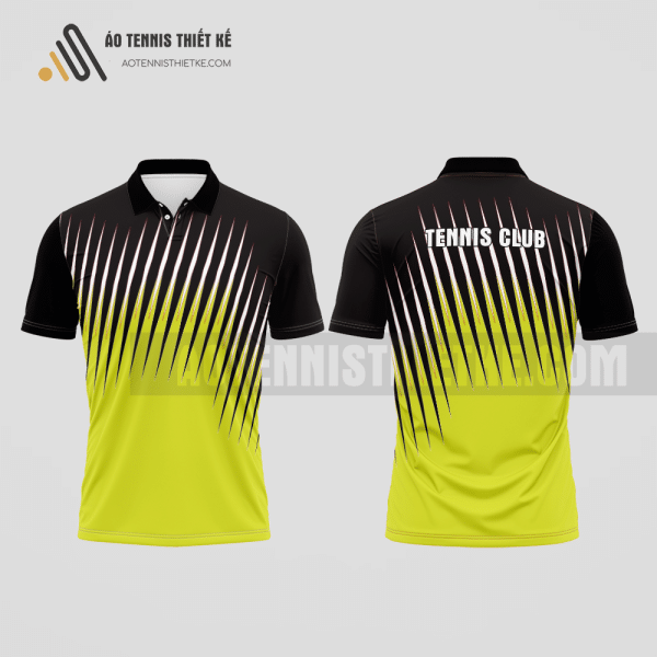 Mẫu quần áo tennis câu lạc bộ Hoằng Hóa màu vàng thiết kế giá rẻ ATNTK530