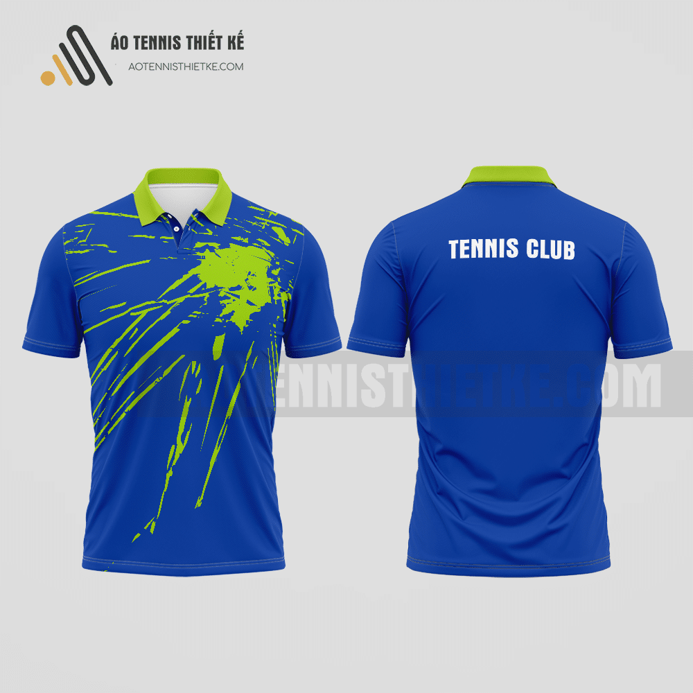 Mẫu quần áo tennis câu lạc bộ Ninh Phước màu xanh biển thiết kế đẳng cấp ATNTK697