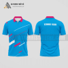 Mẫu quần áo tennis câu lạc bộ Quan Sơn màu xanh da trời thiết kế phong cách ATNTK742