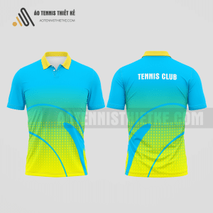 Mẫu quần áo tennis câu lạc bộ Tam Đảo màu xanh da trời thiết kế uy tín ATNTK787
