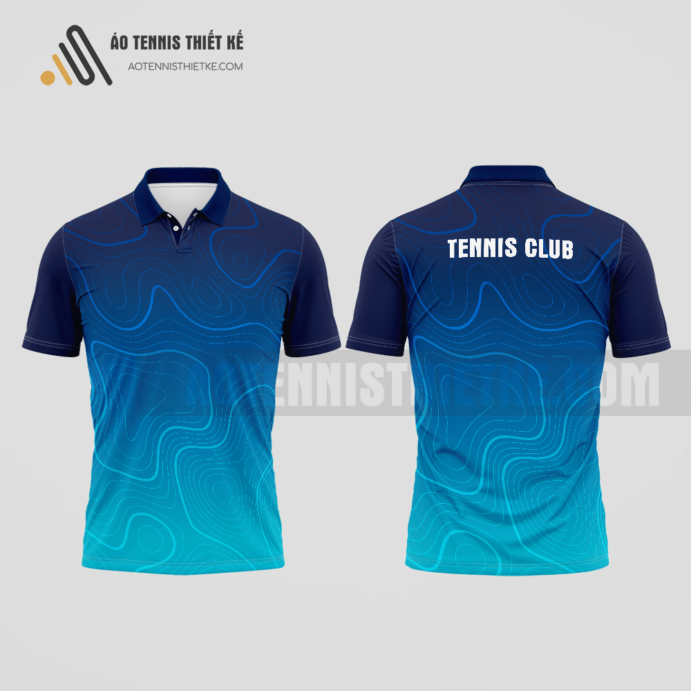 Mẫu quần áo tennis câu lạc bộ Thanh Liêm màu tím than thiết kế nổi bật ATNTK982