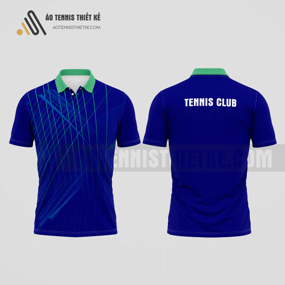 Mẫu quần áo tennis câu lạc bộ Thống Nhất màu lam sẫm thiết kế độc ATNTK997