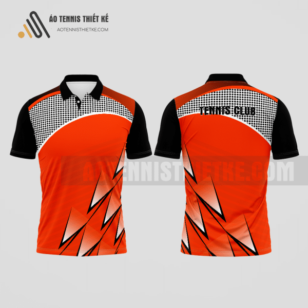 Mẫu quần áo tennis câu lạc bộ Việt Trì màu cam thiết kế linh hoạt ATNTK922