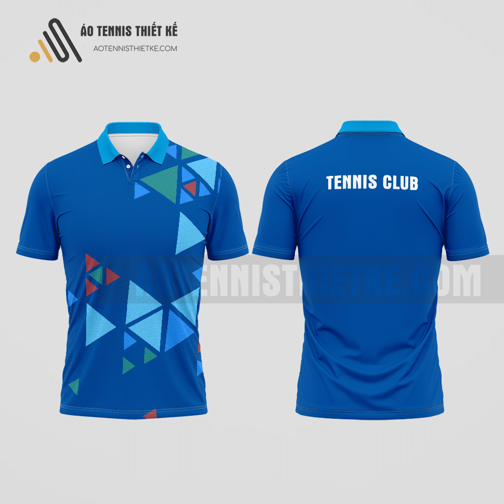 Mẫu trang phục thi đấu tennis câu lạc bộ Nam Đông màu xanh dương thiết kế độc đáo ATNTK661