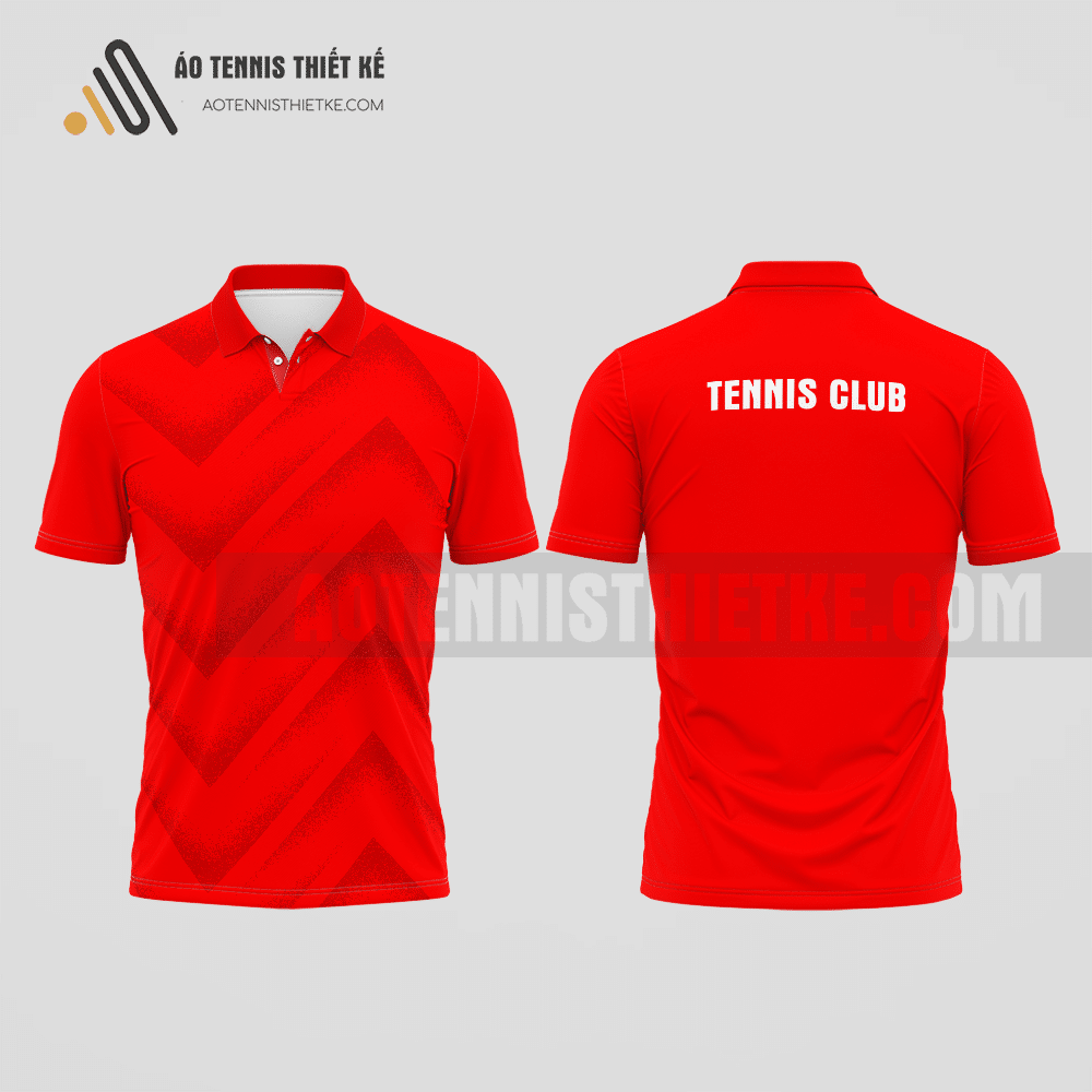 Mẫu trang phục thi đấu tennis câu lạc bộ Như Xuân màu đỏ thiết kế chính hãng ATNTK691