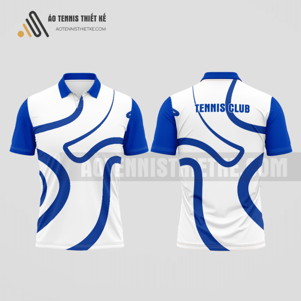 Mẫu trang phục thi đấu tennis câu lạc bộ Phổ Yên màu xanh dương thiết kế đa chức năng ATNTK706