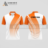 Mẫu trang phục thi đấu tennis câu lạc bộ Sông Công màu da cam thiết kế đẹp ATNTK781