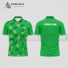 Mẫu trang phục thi đấu tennis câu lạc bộ Thủ Thừa màu xanh lá thiết kế tiện lợi ATNTK856